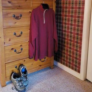 Mens 1/4 zip pullover by Susquehanna Trail